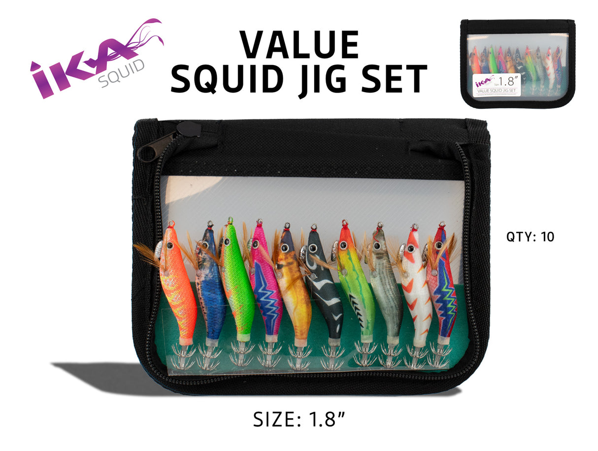 IKA Value Squid Jig Packs