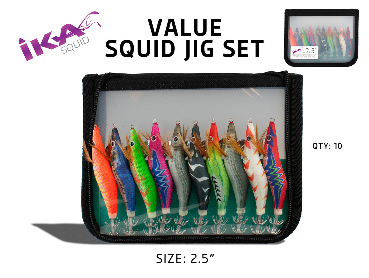 IKA Value Squid Jig Packs