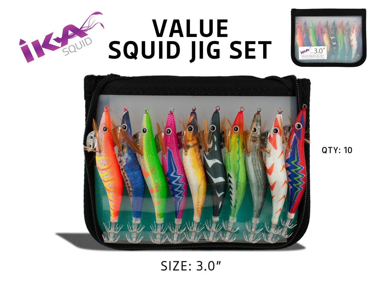 IKA Value Squid Jig Packs