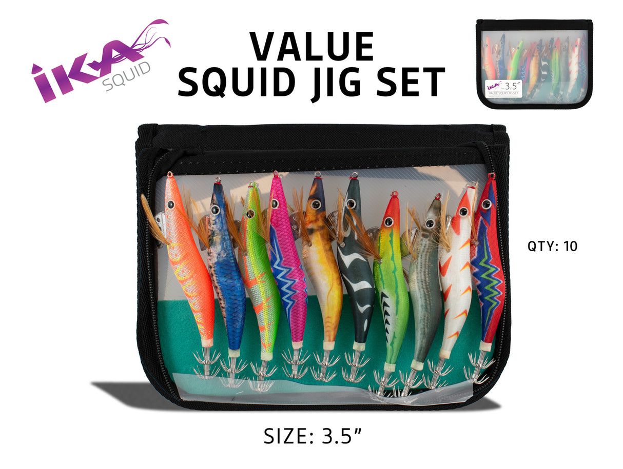 IKA Value Squid Jig Packs