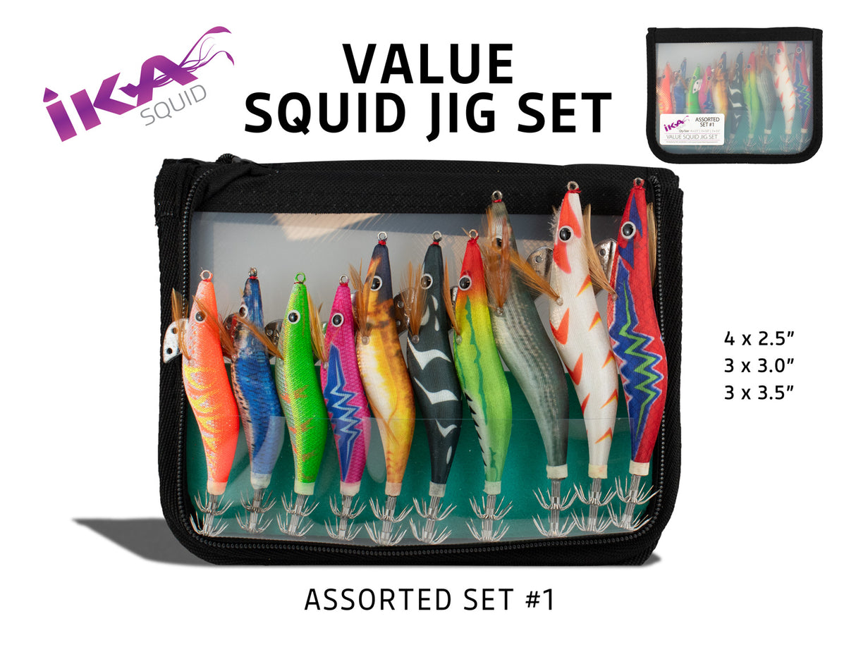 IKA Value Squid Jig Packs