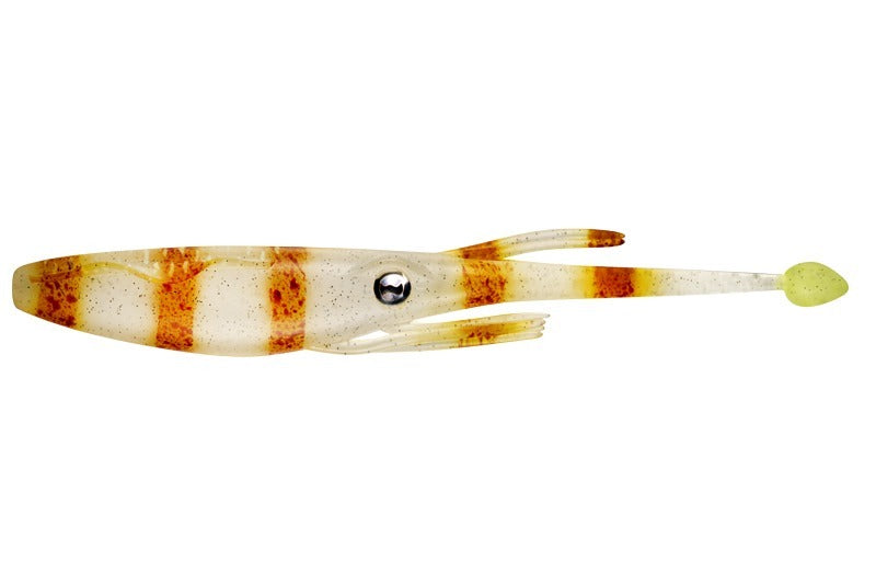 Nomad Design Jerksquid 4" Jerkshad - 5 Pack - Live Ops - Natural Tiger