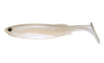 Nomad Design Maniax Unrigged 6" Swimbait - 2 Pack - Live Ops - Pearl White