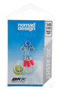 Nomad Design Jig Assist Hooks - Single 5X Strong Pink - 1/0