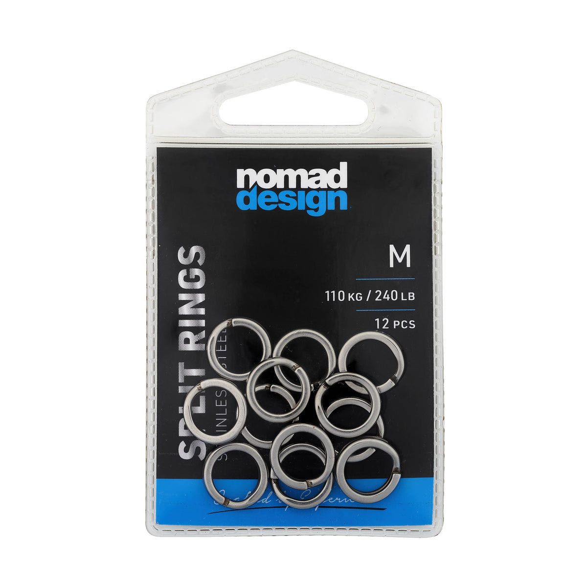 Nomad Design Split Rings Stainless Steel - Medium