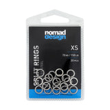 Nomad Design Split Rings Stainless Steel - X Small