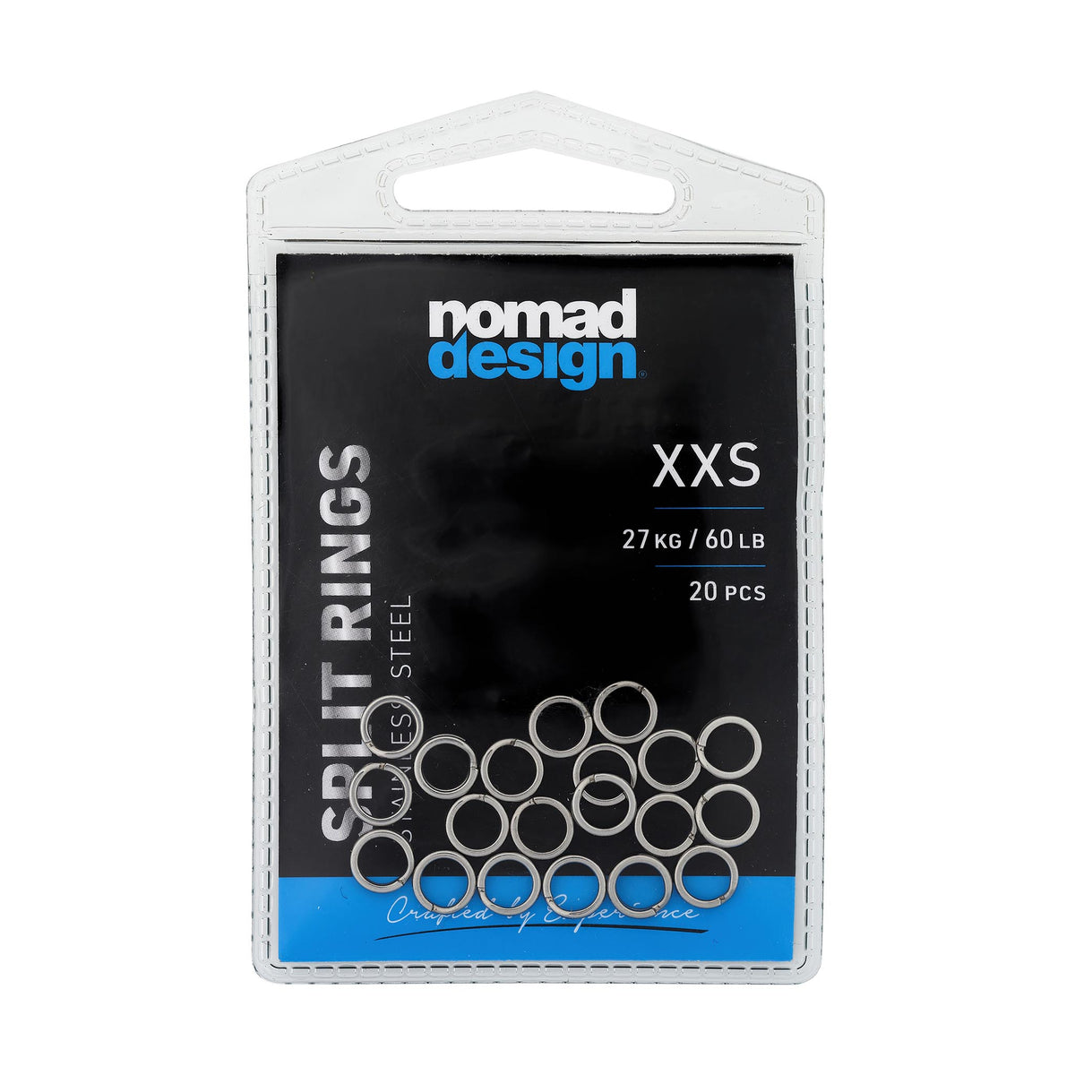 Nomad Design Split Rings Stainless Steel - XX Small