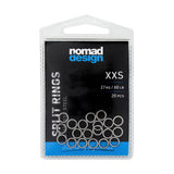 Nomad Design Split Rings Stainless Steel - XX Small