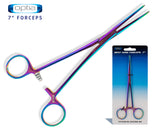Optia SS Curved Fishing Forceps 7"