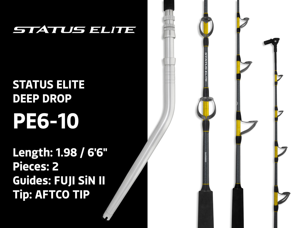Fit Drop Rods Shimano Status Elite Deep Drop Rods – Tackle World