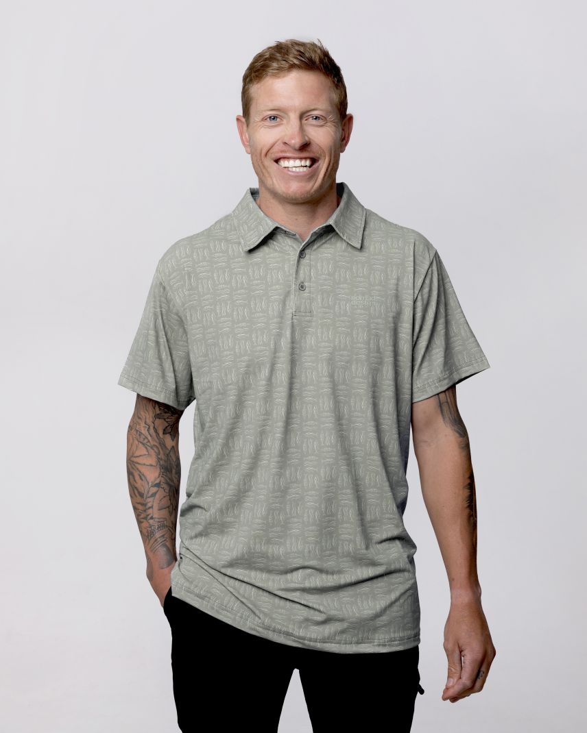 Nomad Design Polo Shirt - Big Game Sage - XXXL