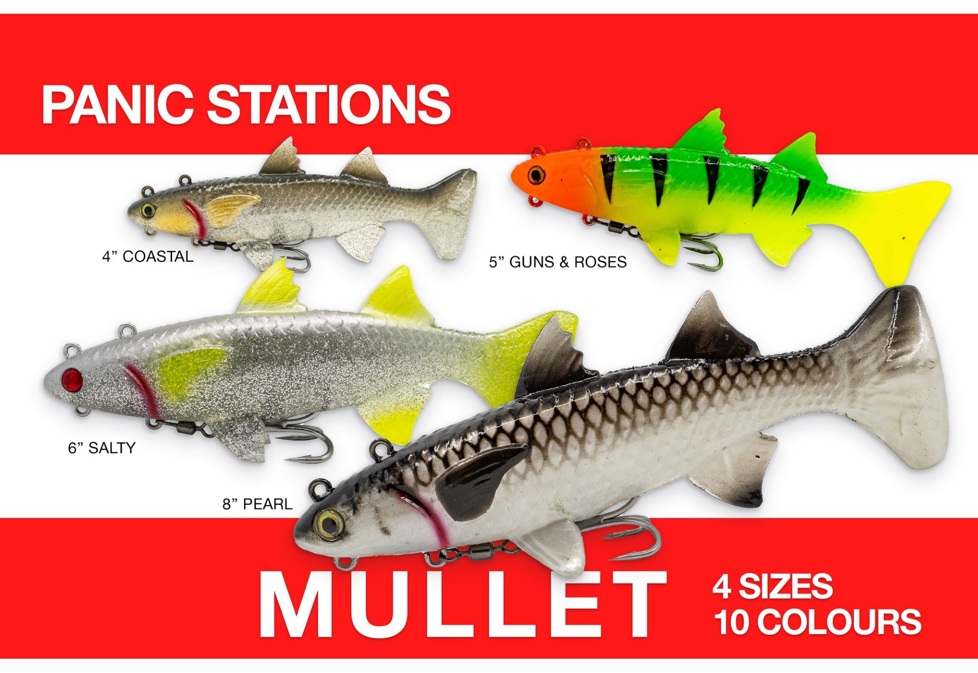 Lot De 40 Leurres Souples Pour Pêche - Marque Seasky, Neufs Sous Emballage