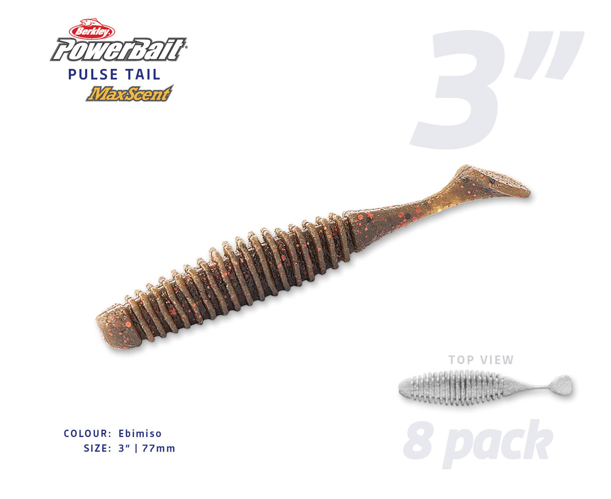 Powerbait MaxScent Pulse Tail 3 inch