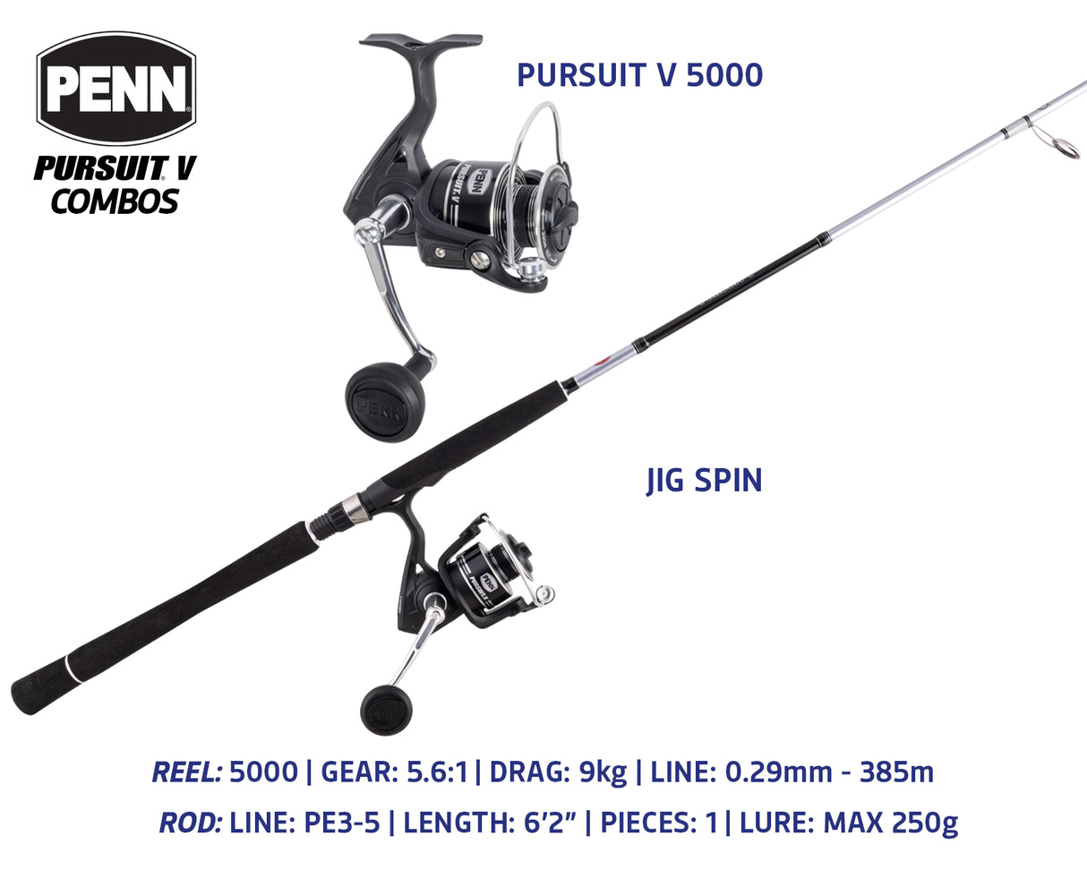PENN Pusuit V Combos