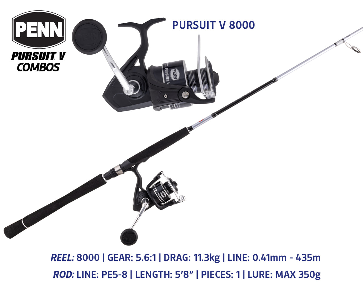 PENN Pusuit V Combos