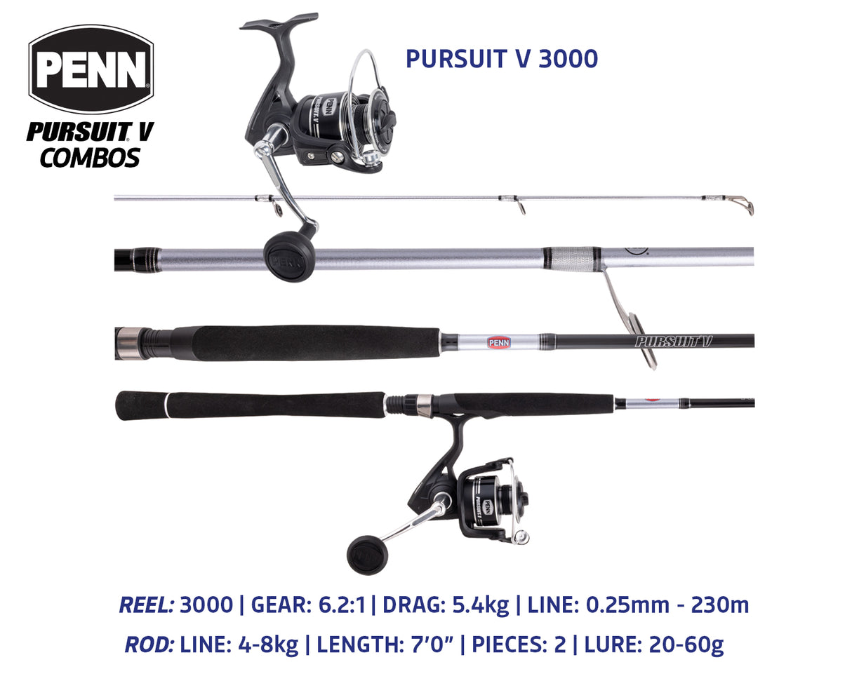 PENN Pusuit V Combos