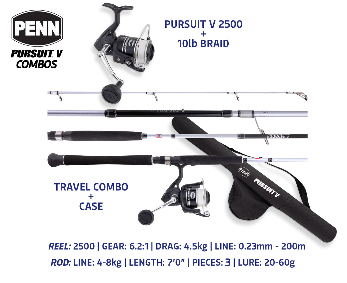PENN Pusuit V Combos