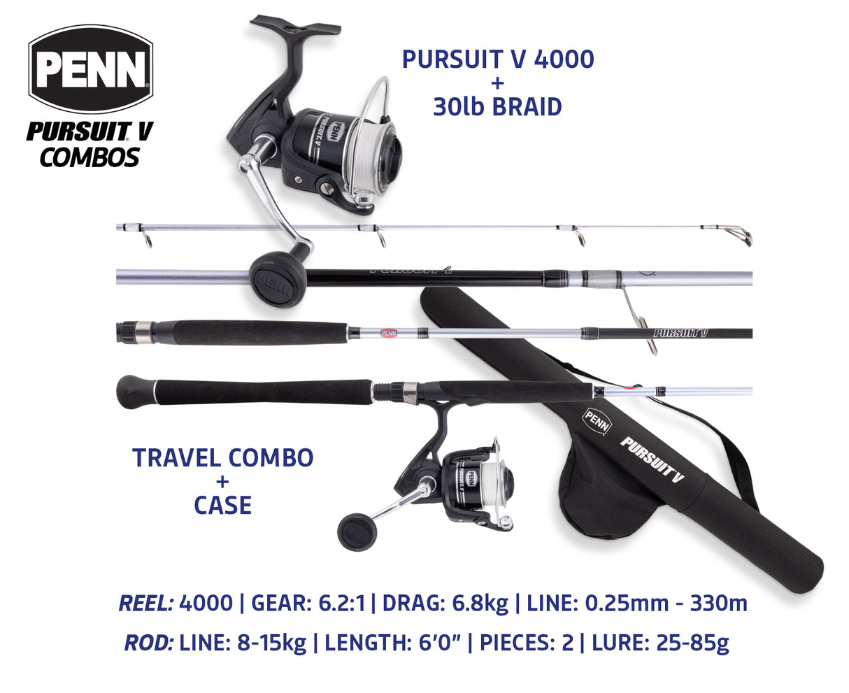 PENN Pusuit V Combos