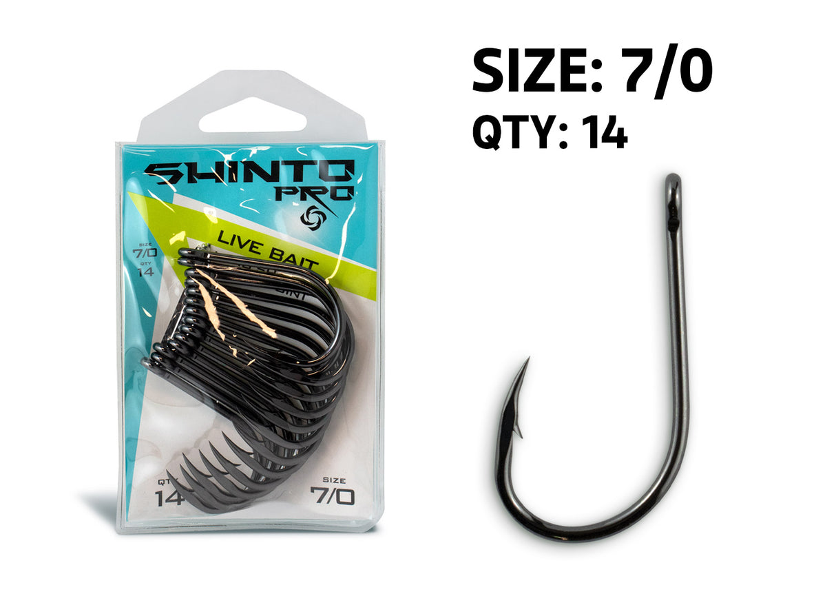 Shinto Pro Live Bait Long Shank Pre Pack