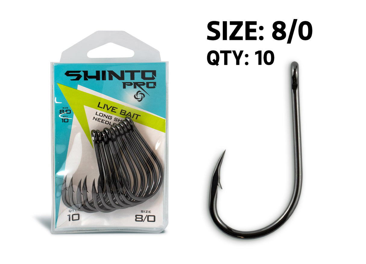 Shinto Pro Live Bait Long Shank Pre Pack