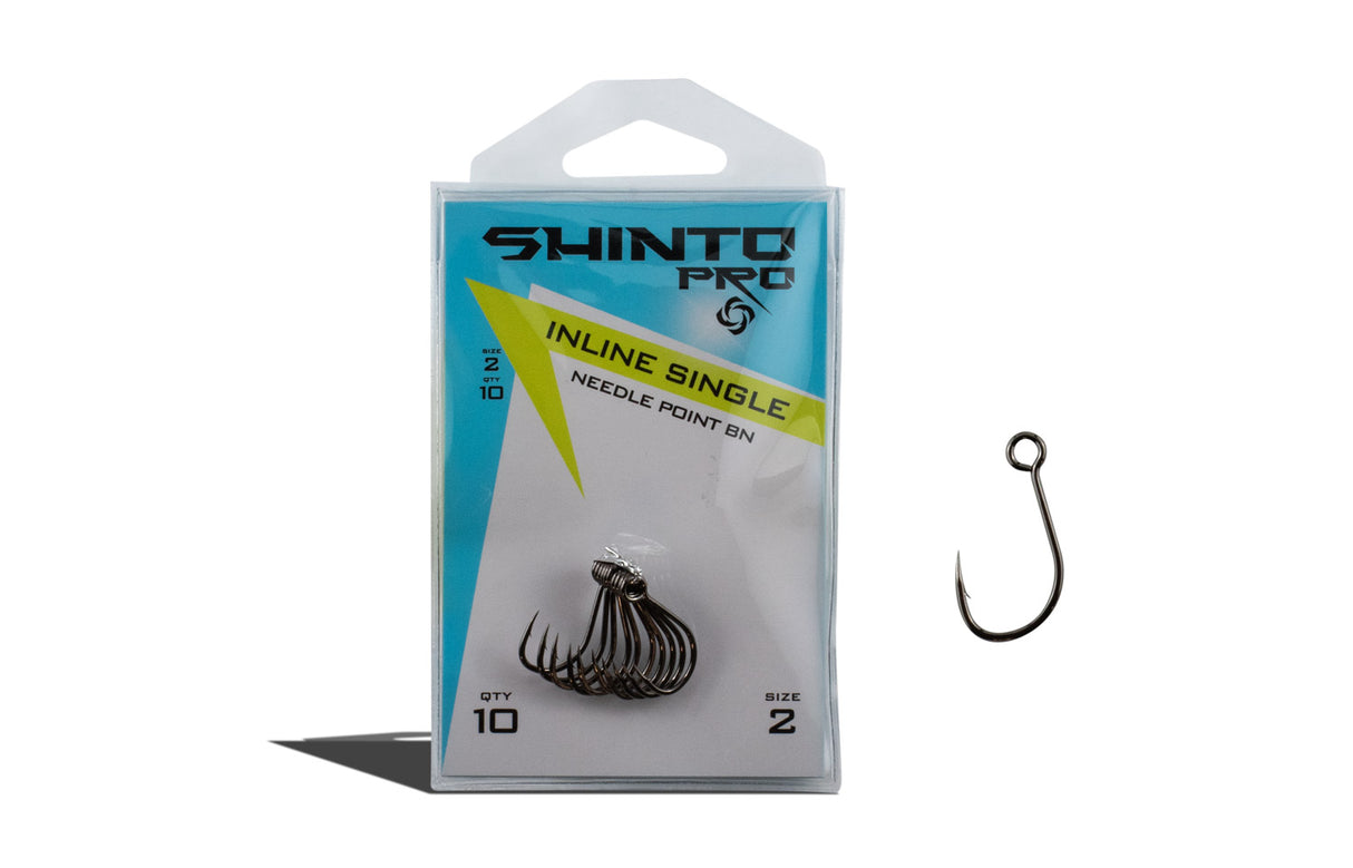 Inline Single Hook - Black Nickel