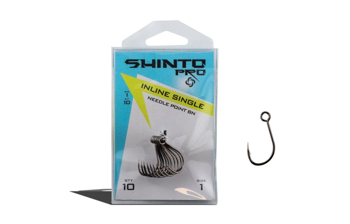 Inline Single Hook - Black Nickel