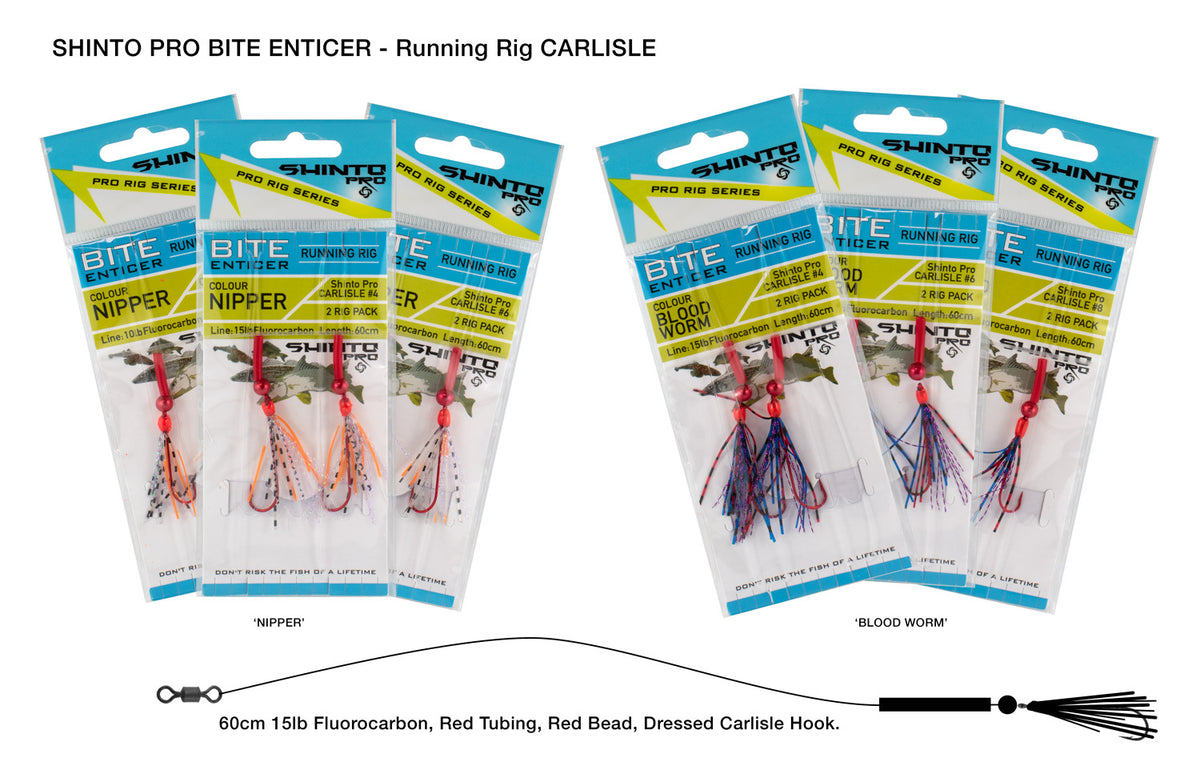 Shinto Pro Bite Enticer Running Carlisle Rig 2pk – Tackle World