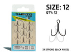 Shinto Pro 3X Strong Black Nickel Trebles