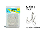 Shinto Pro 5X Strong Saltwater Trebles