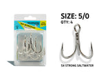 Shinto Pro 5X Strong Saltwater Trebles