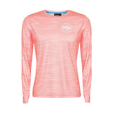 Nomad Design Womens Tech Fishing Shirt - Coral Swell - Medium