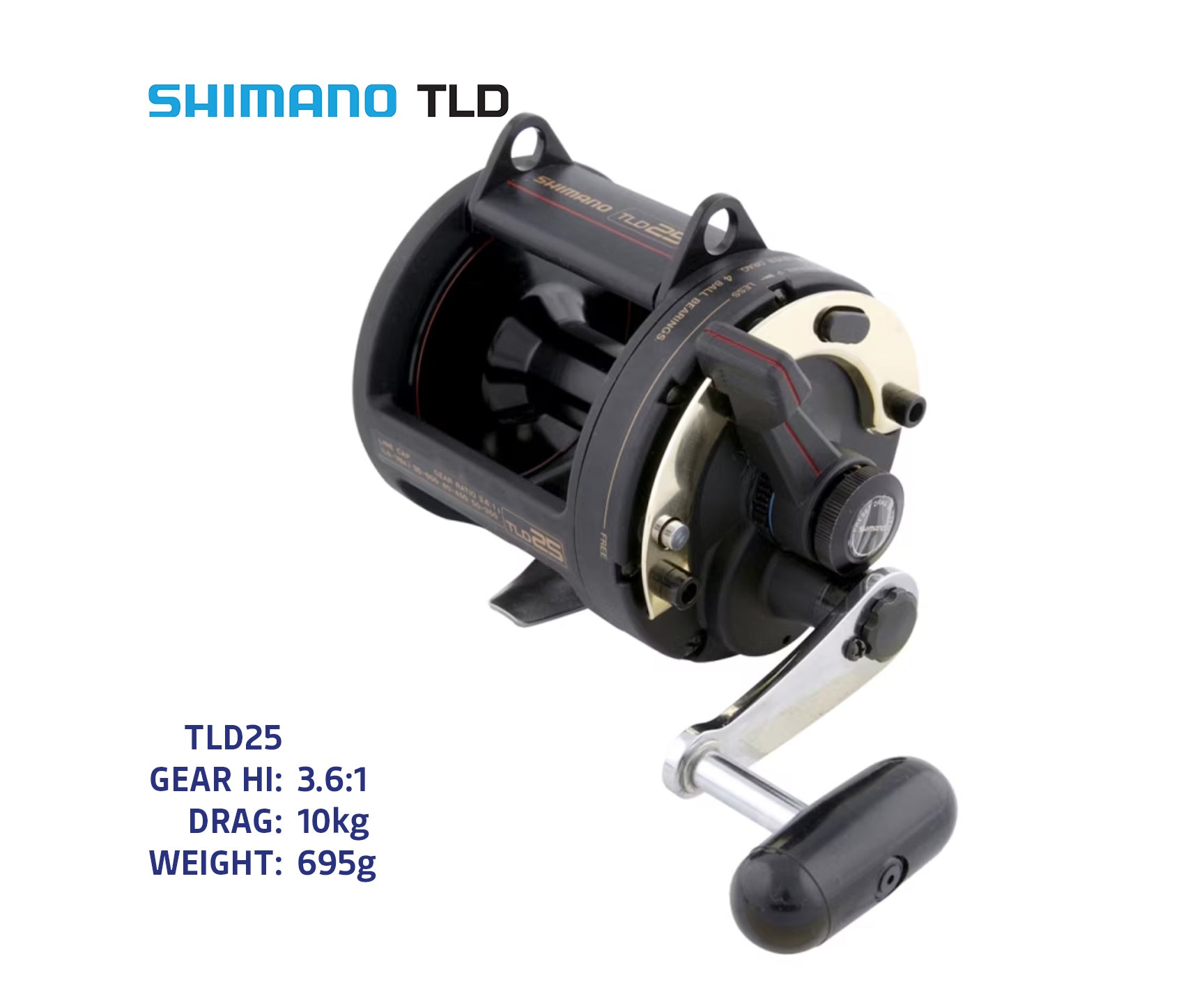 Shimano TLD Triton Overhead Fishing Reels – Tackle World