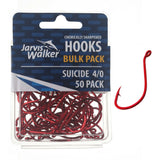 Jarvis Walker Red Suicide Hooks