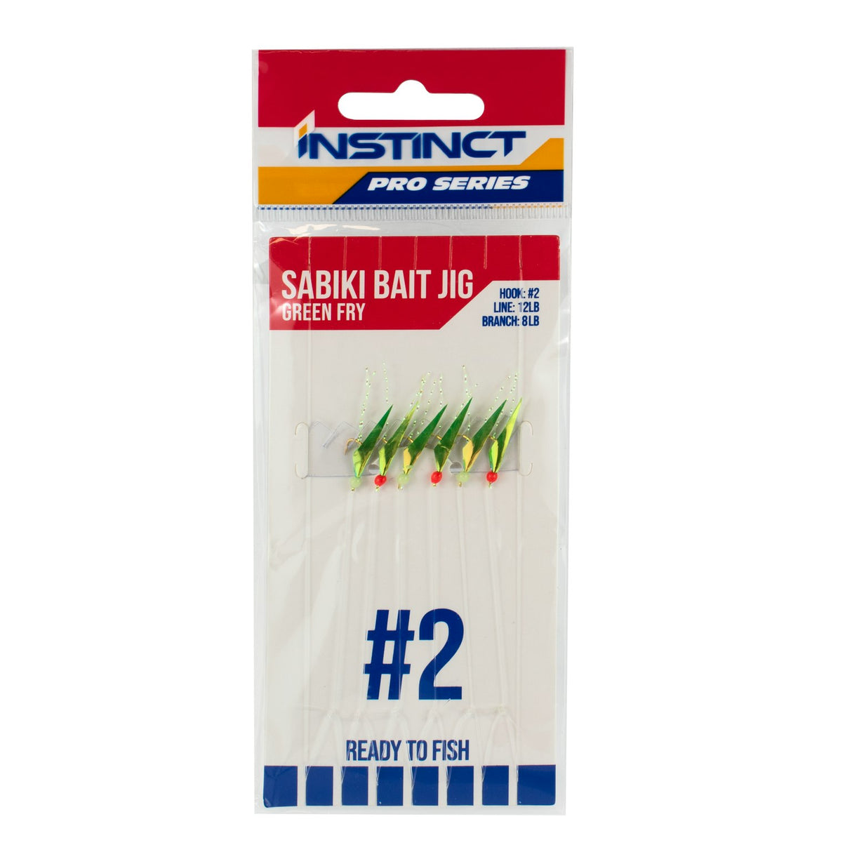 Instinct Pro Sabiki Bait Jig Green Fry