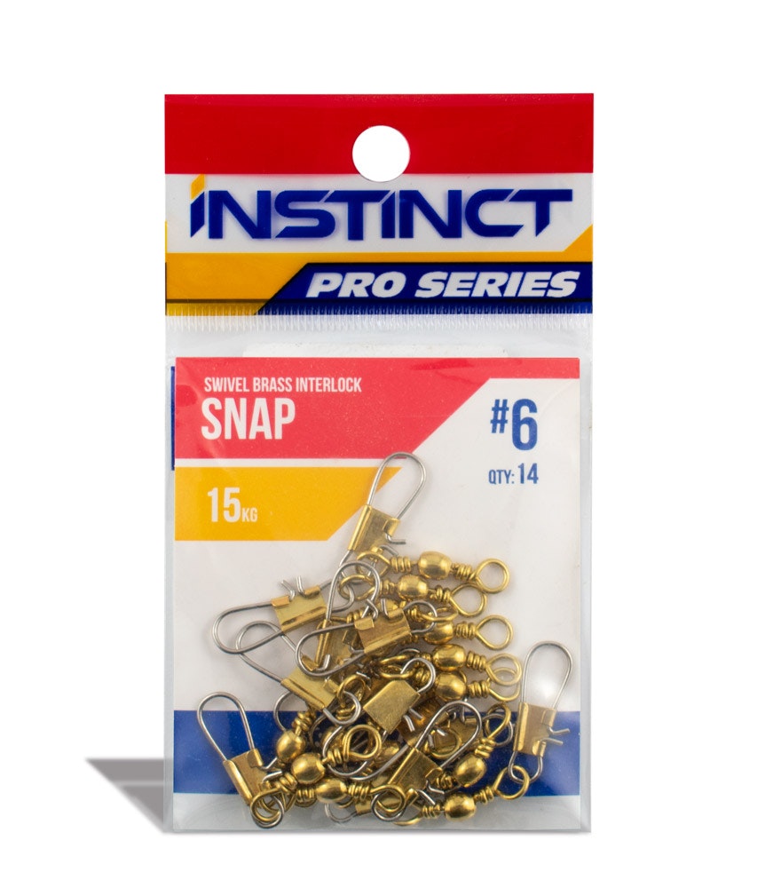 Instinct Pro Swivel Brass Interlock Snap