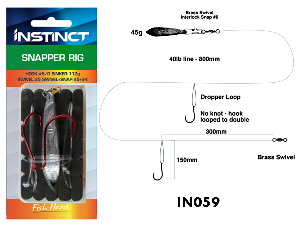 Instinct Rig Snapper – Tackle World