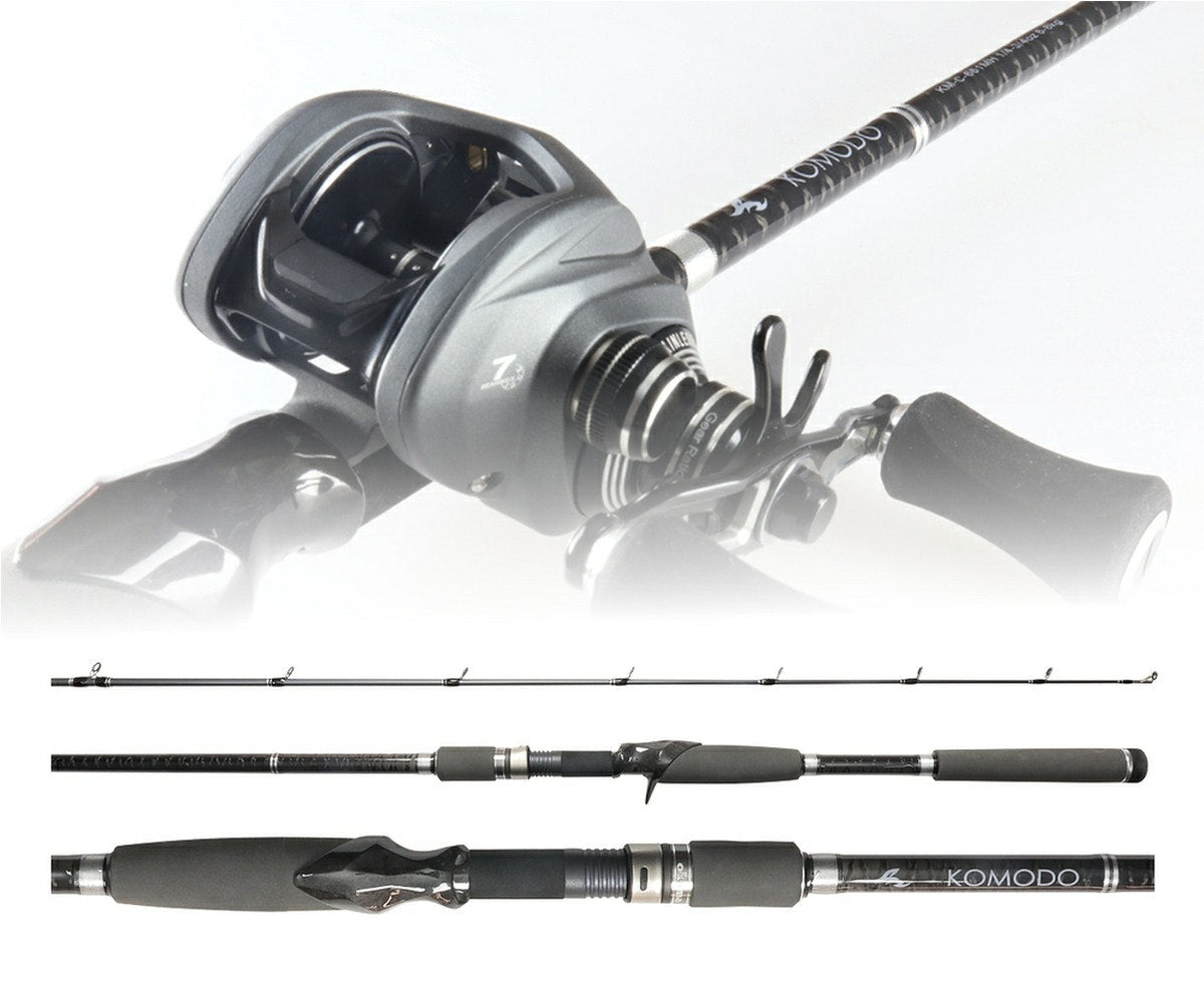 Okuma Komodo Baitcaster Fishing Rods