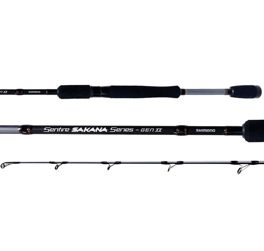 Shimano Sentire Sakana Gen II 2pce Spin Rods