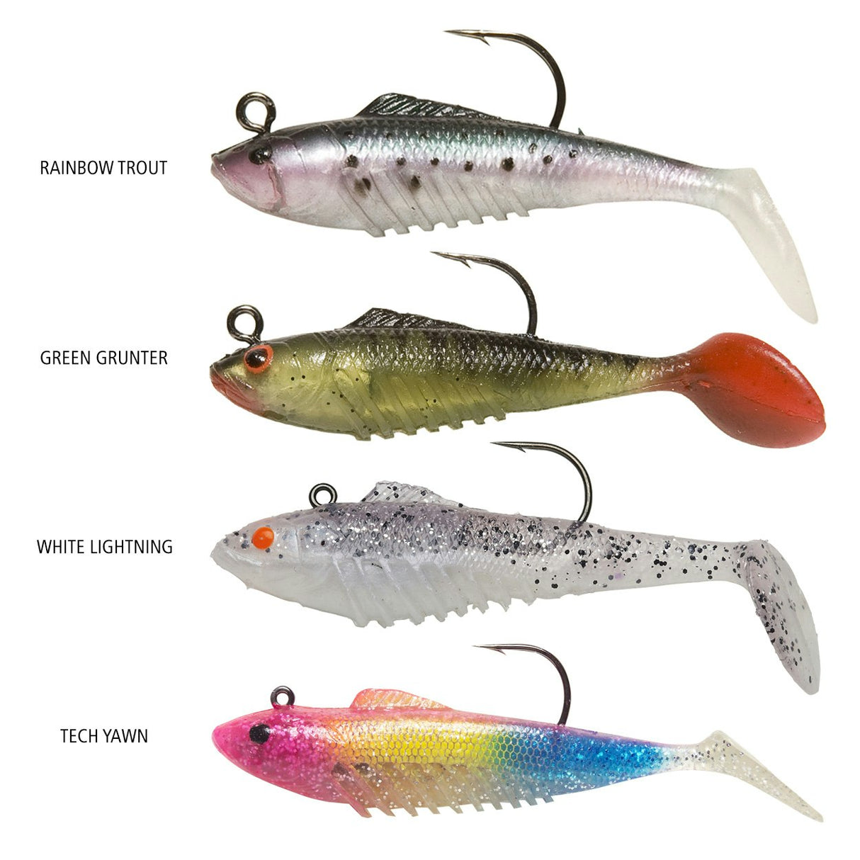 Shimano Squidgies Slickrig Soft Plastics