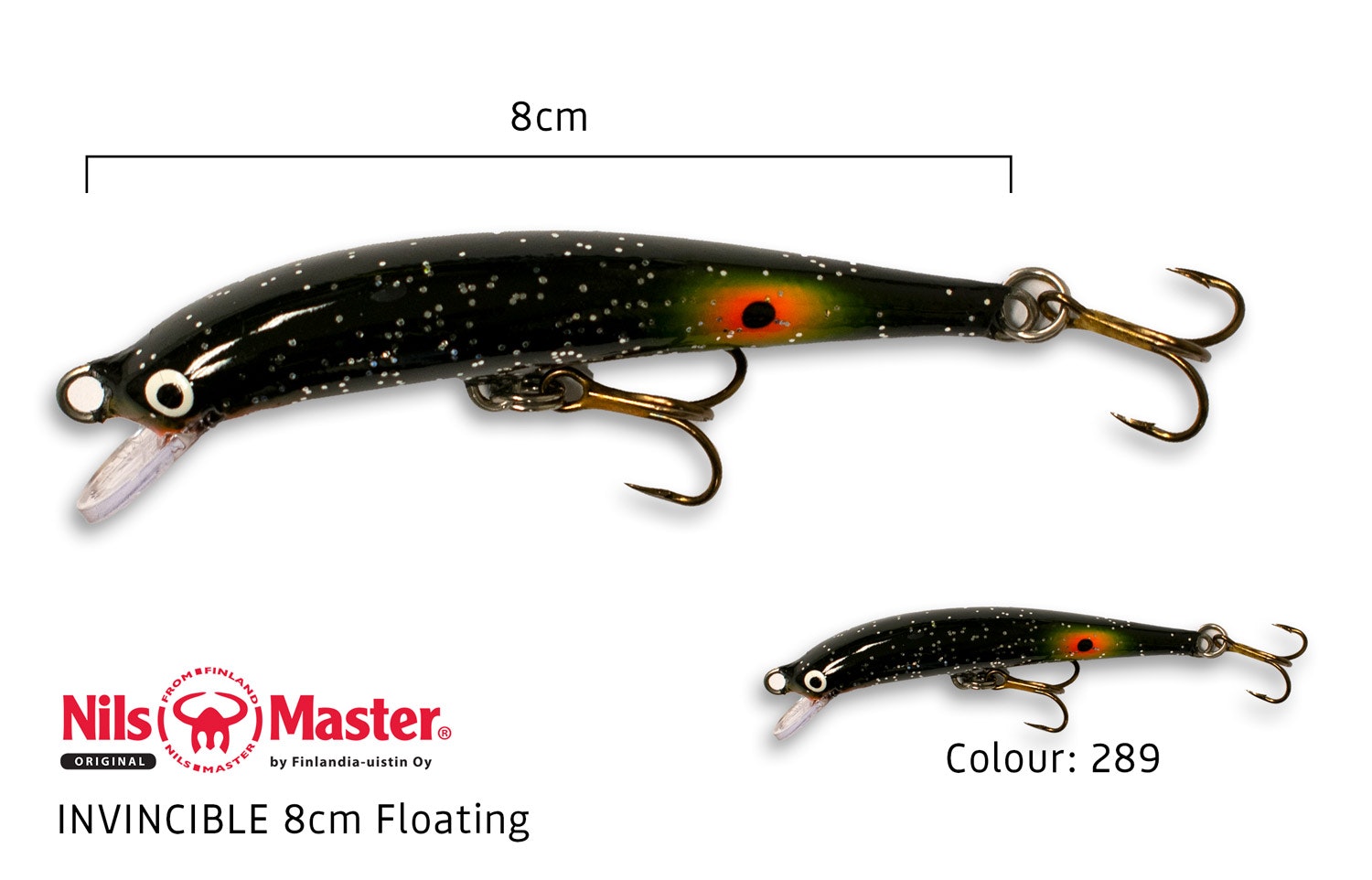 buy fishing lures online australia Nils Master Invincible-F 8cm 8g – Tackle World