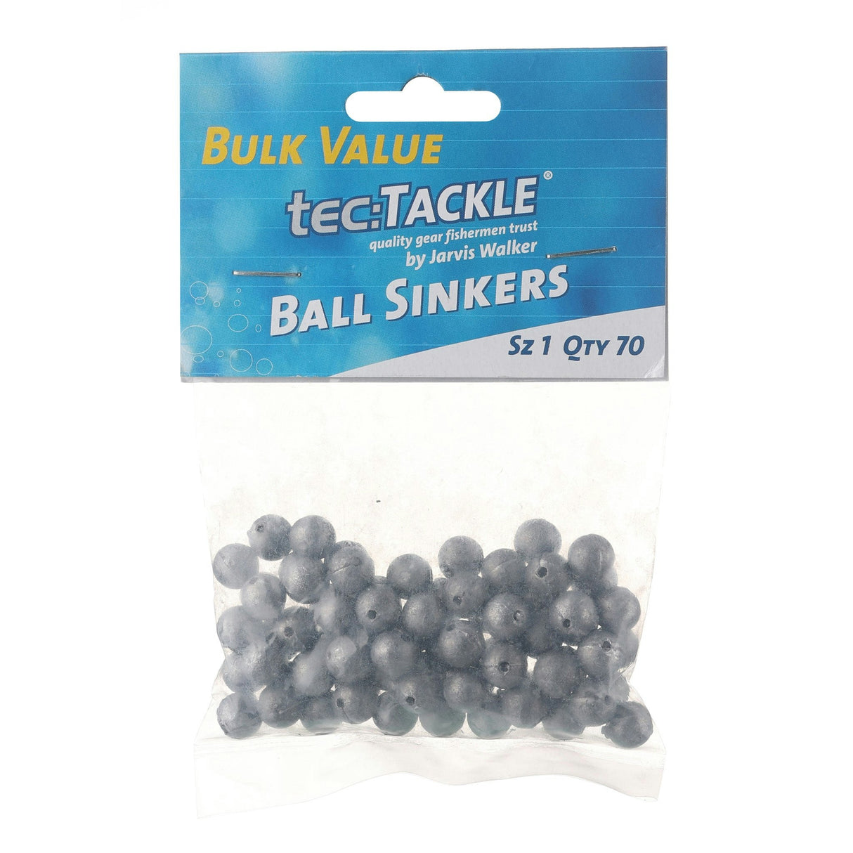 Jarvis Walker Ball Sinkers - Value Packs