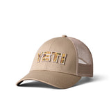 YETI Cap Logo Camo Badge Trucker Hat