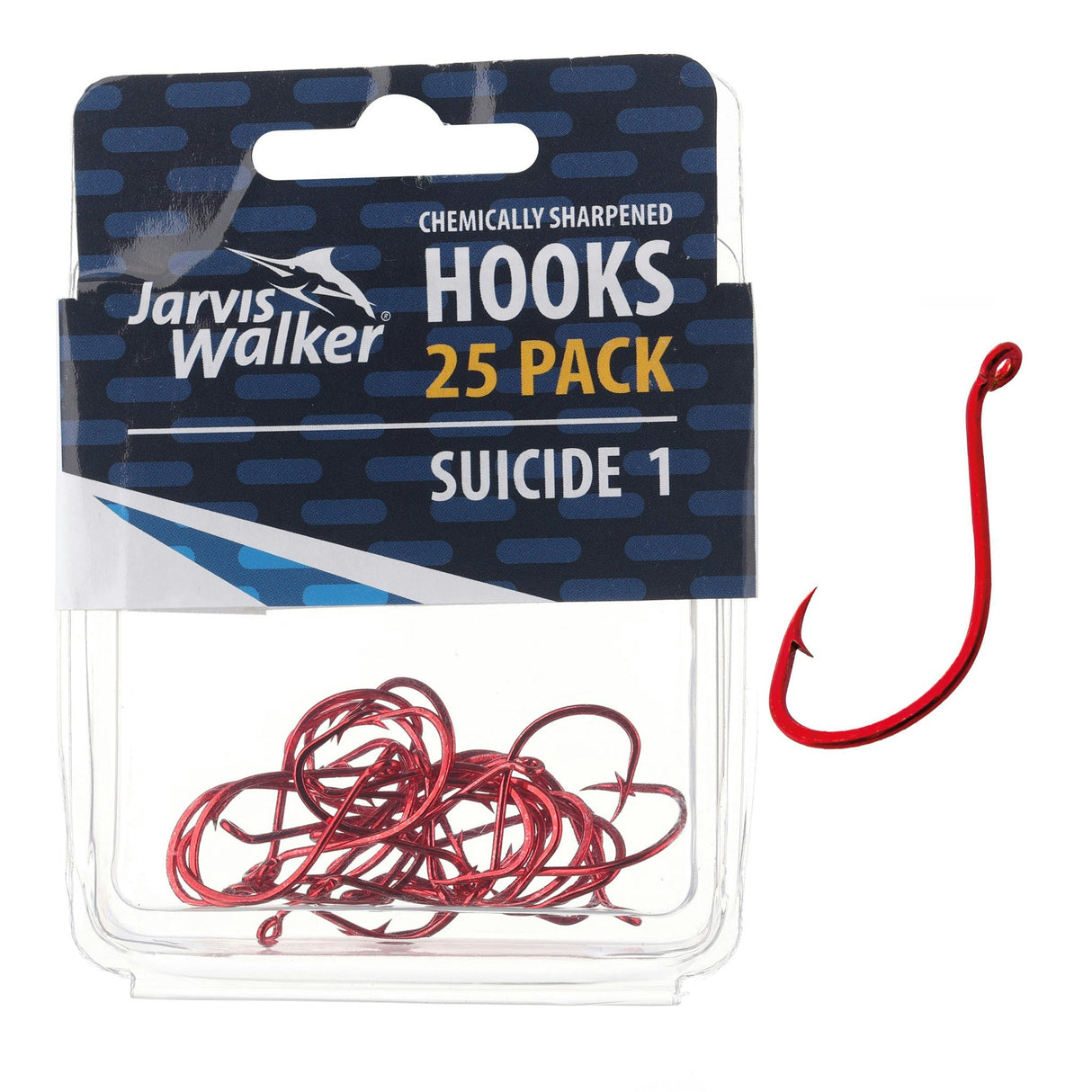 Jarvis Walker Red Suicide Hooks