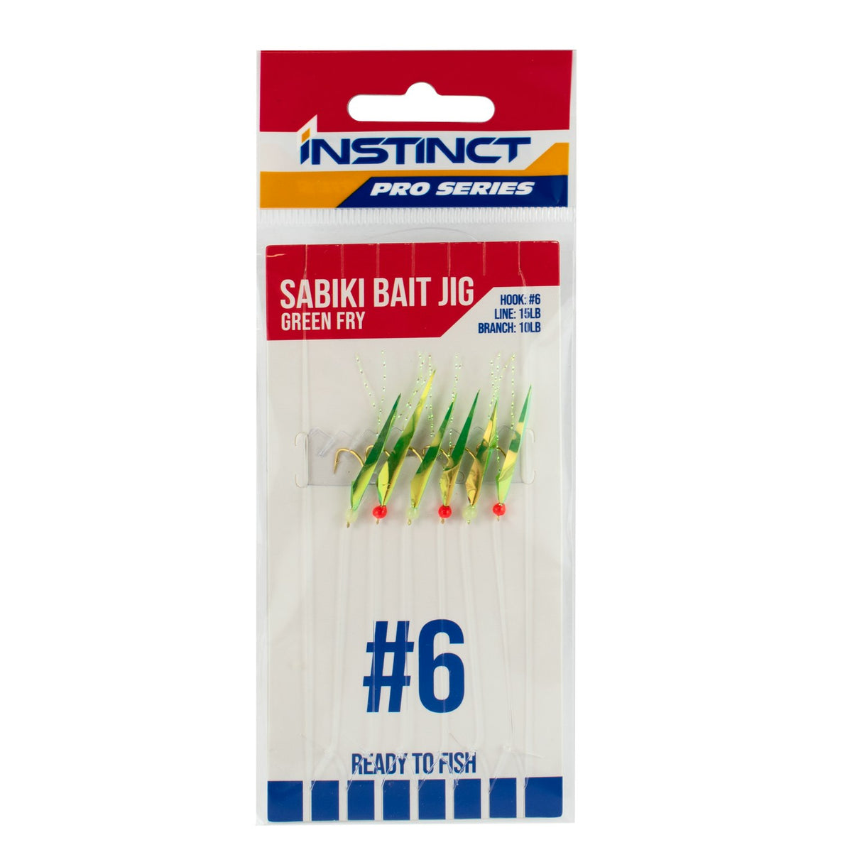 Instinct Pro Sabiki Bait Jig Green Fry