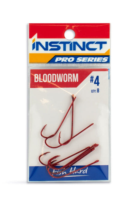 bloodworm fish hooks Fishbites Fishn Chunks not on your hands. Instinct Pro Bloodworm Red Fishing