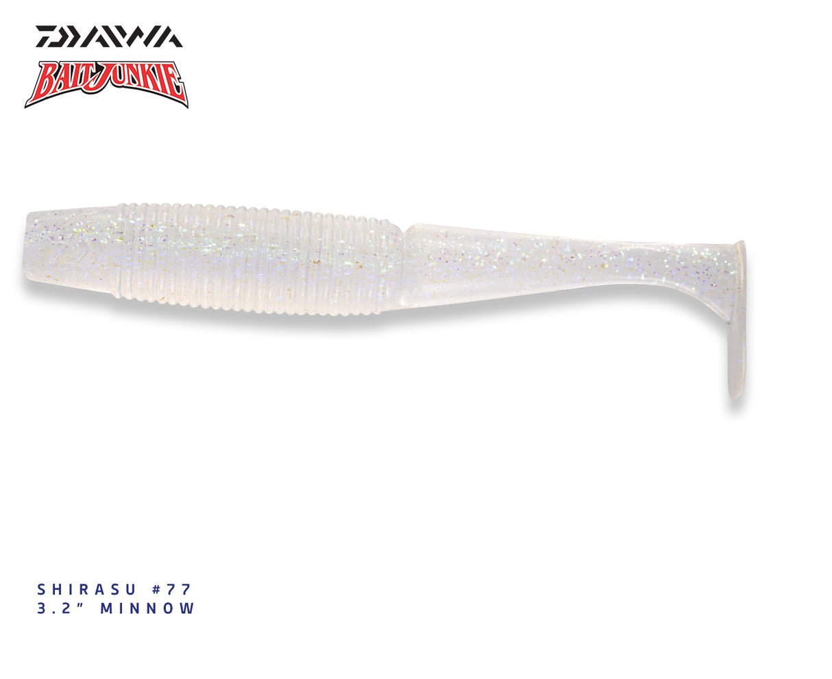 Daiwa Bait Junkie 3.2in Minnow Soft Plastic Lure