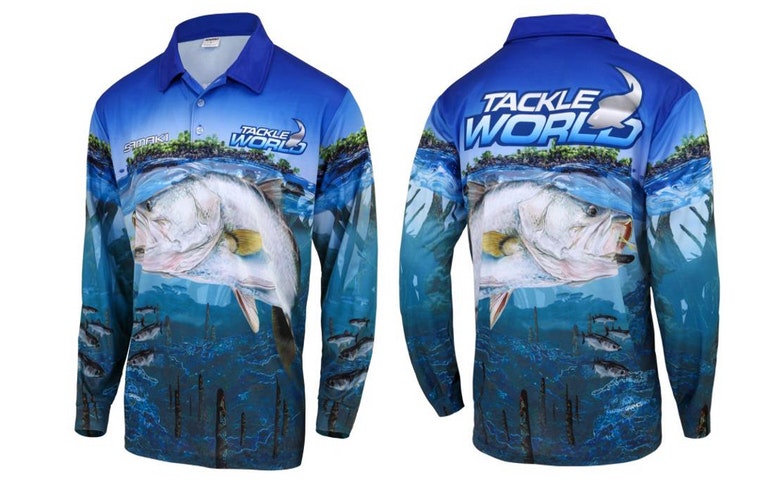 Tackleworld/Samaki Barramundi Longsleeve Sun Shirts