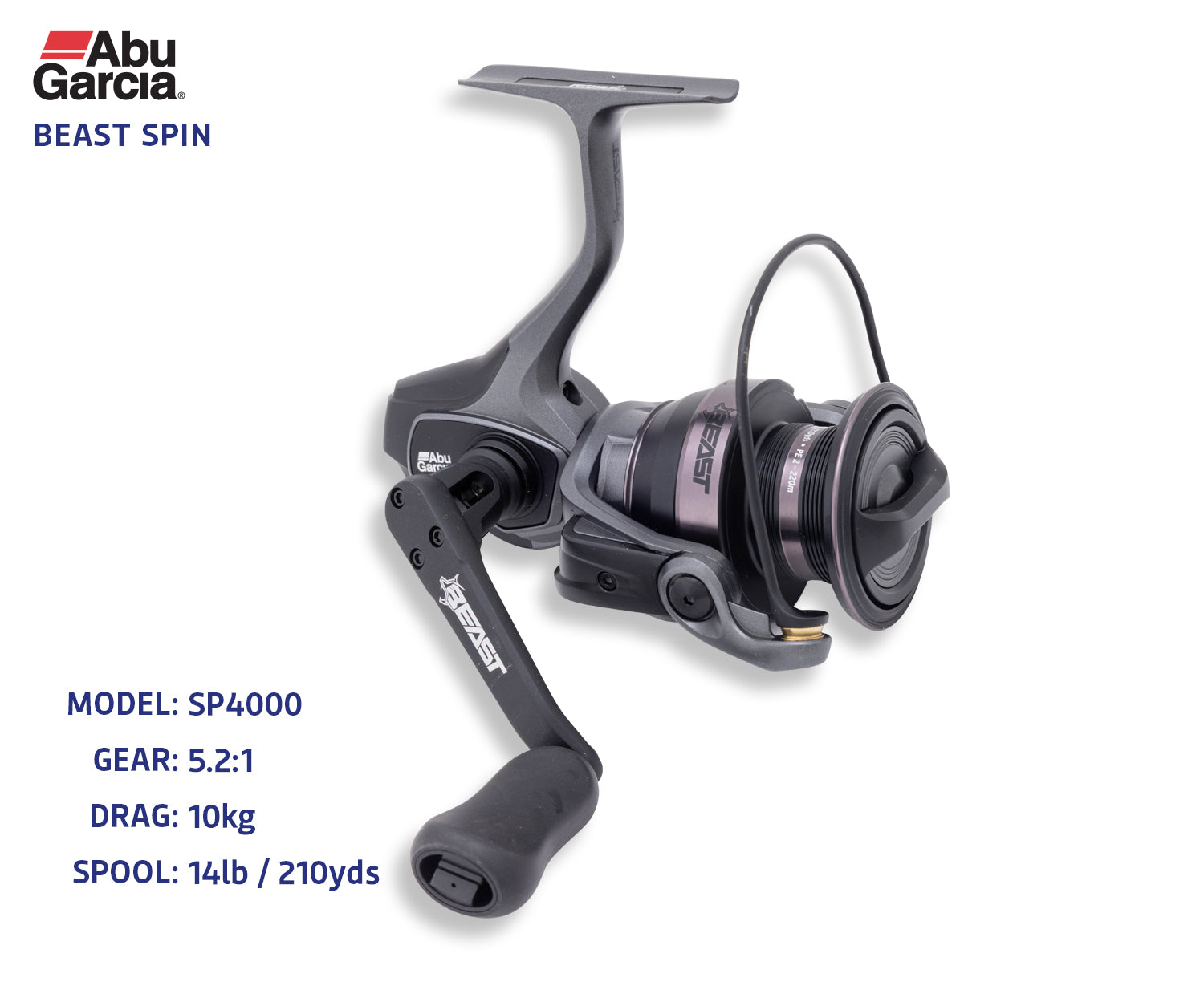 Abu Garcia Beast Spin Reel Tackle World Abu Garcia Beast Spin Reel Tackle World