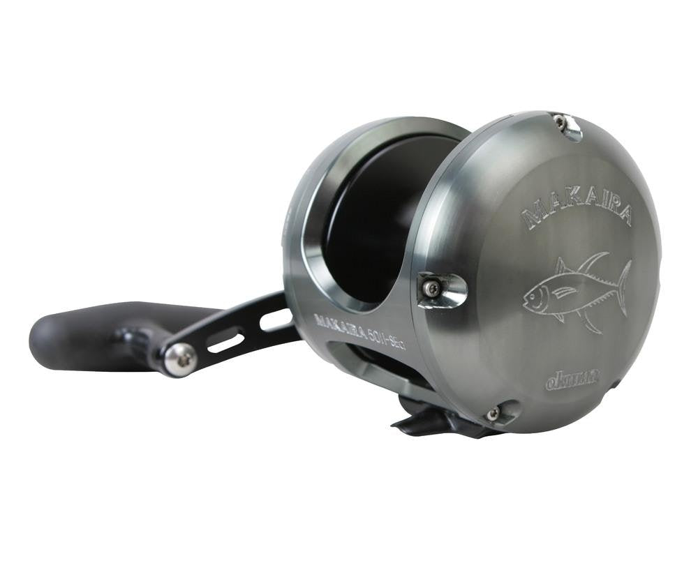 Okuma Makaira Gun Smoke Overhead Reels