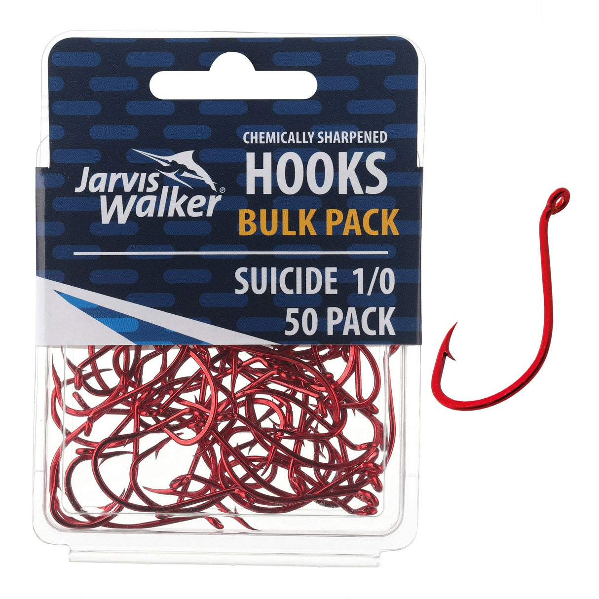 Jarvis Walker Red Suicide Hooks